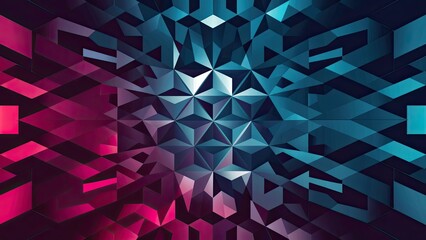 Wall Mural - geometric-background