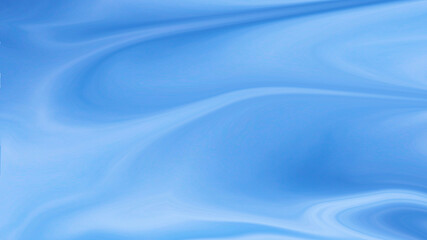 Soft blue satin fabric with a flowing and smooth texture, creating a luxurious wave-like pattern