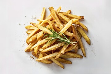 A delectable image of homemade potato fries