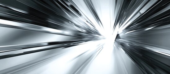 Wall Mural - abstract background featuring gray line speed technology