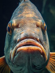 Fish Face Close Up