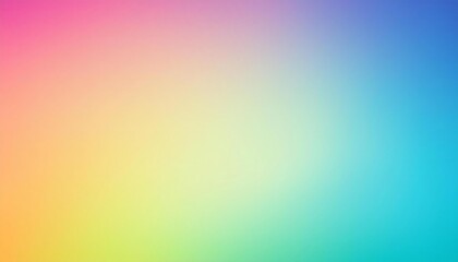 Wall Mural - minimalistic abstract gradient rainbow color or light colorful background.
