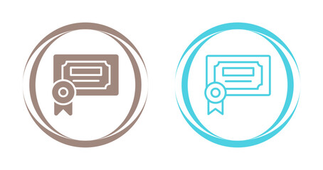 Sticker - Certification Vector Icon