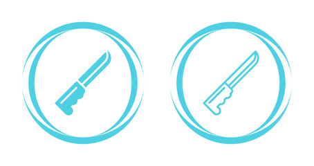 Wall Mural - Knife Vector Icon