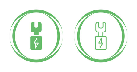 Poster - Wire Terminals Vector Icon