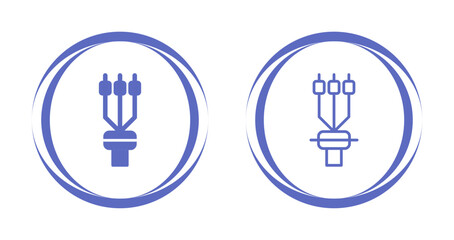 Sticker - Cable Termination Sleeve Vector Icon