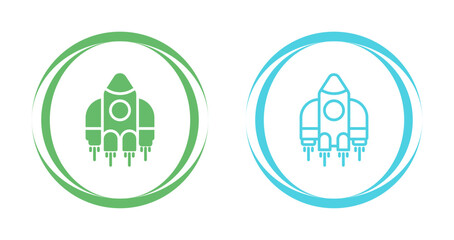 Wall Mural - Spaceship Vector Icon