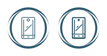 Sticker - Smartphone Vector Icon