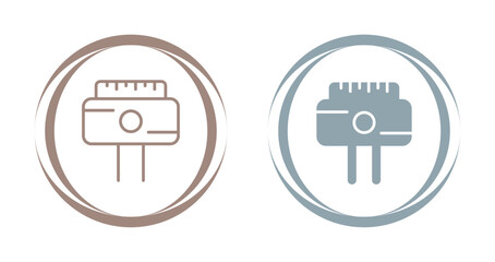 Wall Mural - Plug Vector Icon