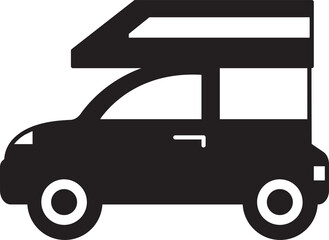 Sticker - Motor Home Car Icon
