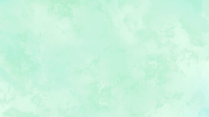 Sticker - Green watercolor brush splash pattern. Blue and green watercolor textured background. Seamless and abstract green grunge texture with green stains,  Beautiful watercolor texture.	