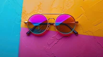 Retro sunglasses wallpaper