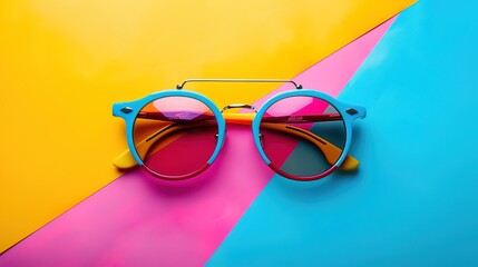 Retro sunglasses wallpaper