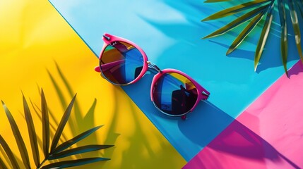 Retro sunglasses wallpaper