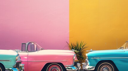 Vintage car wallpaper