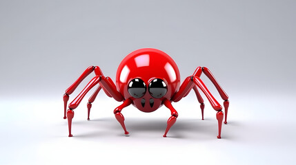 Poster - Spider 3d cartoon style