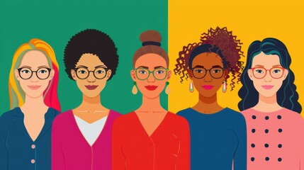 Wall Mural - Workplace Inclusivity: Building an environment where every individual is respected and valued, regardless of their background or identity, enhancing diversity and inclusion.
