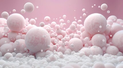 Canvas Print - close up of bubbles 