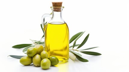 Wall Mural - Olive Oil and Olives