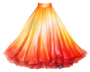 Wall Mural - PNG Dress skirt celebration quinceanera.