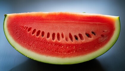 Sticker - Sliced Watermelon - Showing vibrant red flesh.