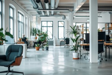 Wall Mural - Interior of a empty modern business office