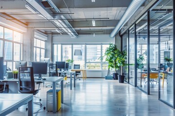 Wall Mural - Interior of a empty modern business office