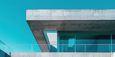 Wall Mural - Abstract modern architecture