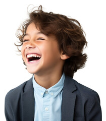 Canvas Print - PNG Laughing excitement happiness enjoyment.