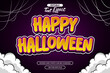 © Aziramada - Happy halloween editable text effect