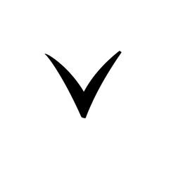 Checkmark Icon, Minimal Simple Logo