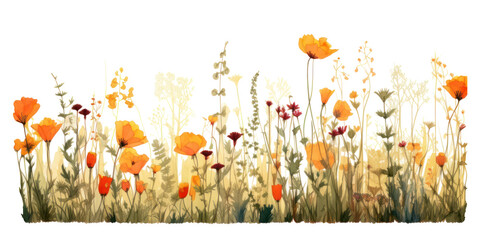 Wall Mural - Outdoors flower nature plant.