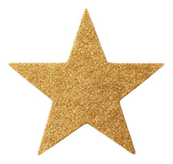 Wall Mural - png glitter gold star celebration.