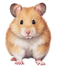 Sticker - PNG Hamster rat rodent mammal.