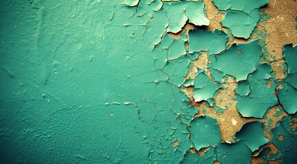 Poster - peeling paint on a wall