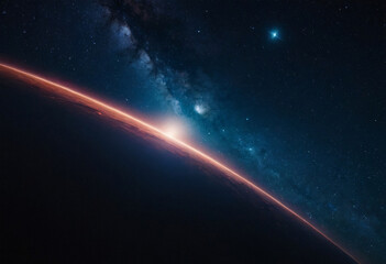 Wall Mural - deep space and the universe