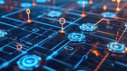 Digital technology network connection