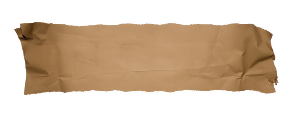 Sticker - PNG Tape paper khaki torn.