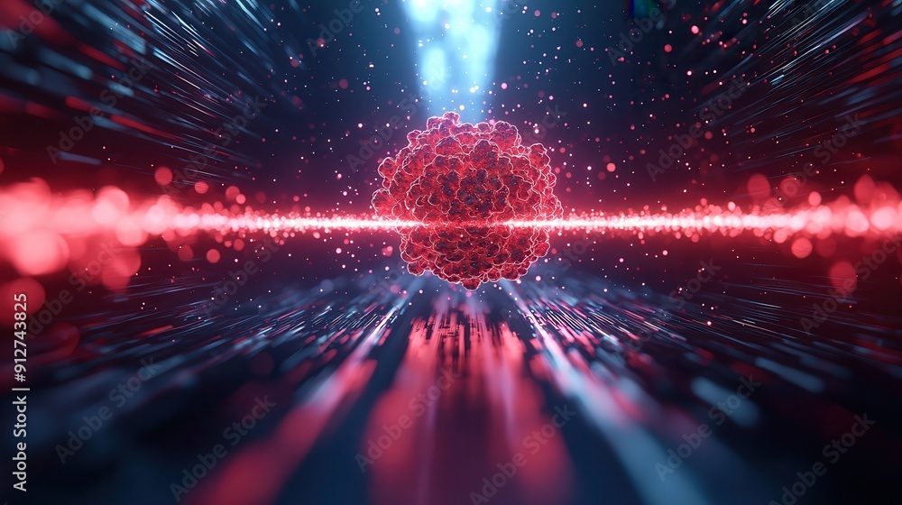 Teleporting Particles Subatomic particles crossing dimensions, quantum teleportation ...