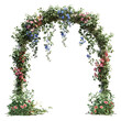 © Patthranit - A wedding arch with columns isolated on transparent png
