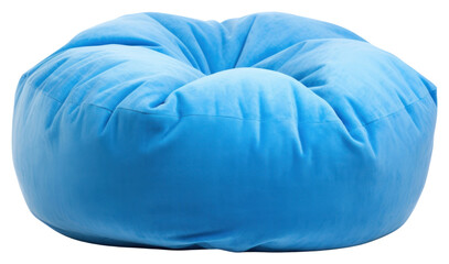 Sticker - PNG Comfortable blue bean bag