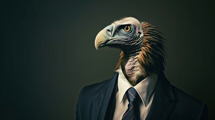 Poster - Vulture in a Suit