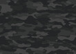 © Sanvel - Camouflage black pattern seamless trendy gray dark background