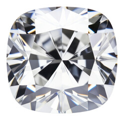 Sticker - PNG CUSHION DIAMOND diamond gemstone jewelry.