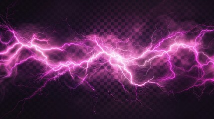 Wall Mural - abstract lightning background