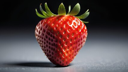 strawberry photo, high resolution strawberry photo, strawberry, close up strawberry on a monochrome 