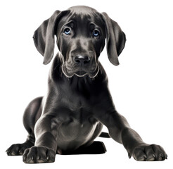 Poster - PNG Great dane puppy animal mammal.