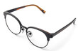 © EdvvinStudios - Stylish black and orange eyeglasses with transparent background for easy editing