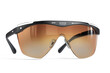 © EdvvinStudios - Sleek sports sunglasses with orange gradient lenses on transparent background