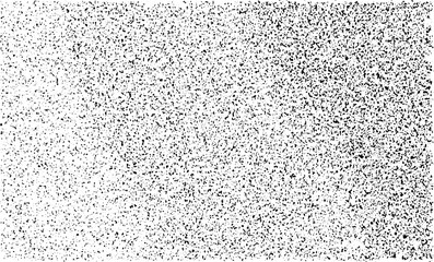 Wall Mural - Snow, stars, twinkling lights, rain drops on black background. Abstract vector noise. Small particles of debris and dust. Distressed uneven grunge texture overlay.
